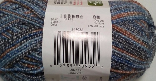 Patons Stretch Sock yarn light weight cotton wool nyl elastic fingering 239y 50g