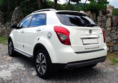 Rear Bumper Protector Pad 1p For 2011-2015 Ssangyong Korando C