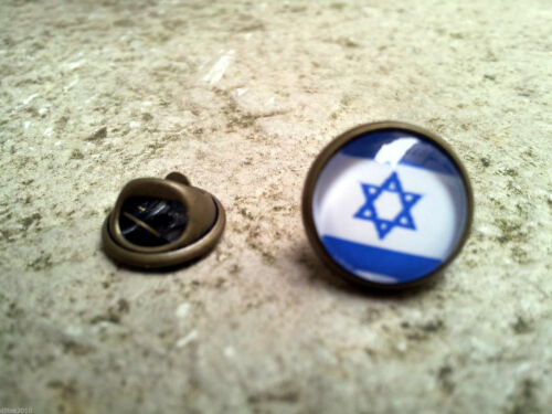 PIN/'S ASPECT BRONZE ISRAEL DRAPEAU FLAG JUIF  bouton épinglette