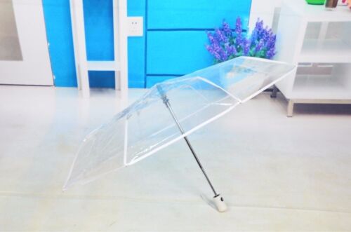 Clear Transparent Rain Umbrella Parasol PVC Dome for Wedding Party Favor 