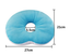 Kakiblin Bébé Coussin anti-tête plate syndrome Ultra Douce Mémoire Mawata