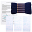 Sashiko kitYokota Sashiko Thread and Template Yume Fukin with Original Navy 3