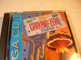 sega cd ground zero texas, complete