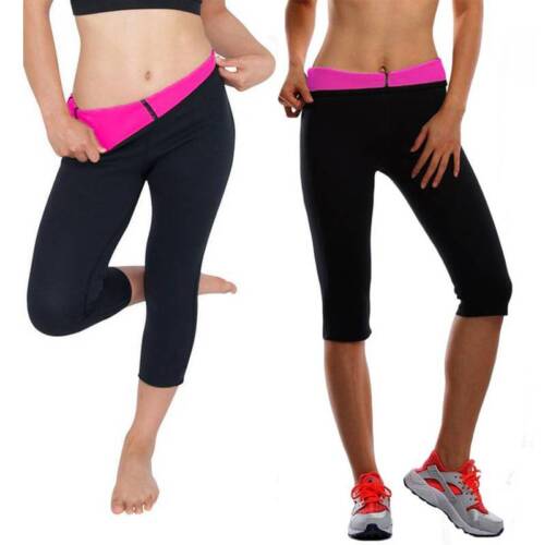 Women Sweat Body Shaper Pants Vest Neoprene HOT Slimming Waist Yoga Sauna Suit