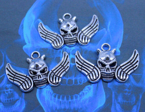 Style restoring ancient ways with wings ghost alloy charm pendants 