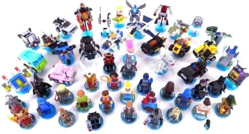 *Lego Dimensions Minifigure Vehicle Tag Base Mini Fig Figure Complete UR Set