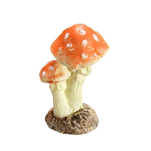 Decor Fairy Figurine Garden Miniature Resin Mushroom Terrarium