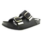 White Mountain Horizon Women US 6 Black Slides Sandal 2777 UK 4