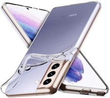 Hülle für Samsung Galaxy S21 5G Silikon Schutzhülle Slim Fit Case Transparent