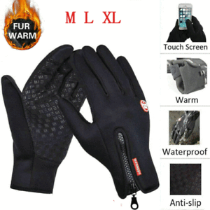 Damen Herren Thermo Touchscreen Handschuhe für Winter// Wasserdicht// Fahrrad// Ski