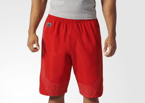 Adidas Men/'s Hero Ball Woven Shorts Red//Blue M//L//XL//XXL NWT