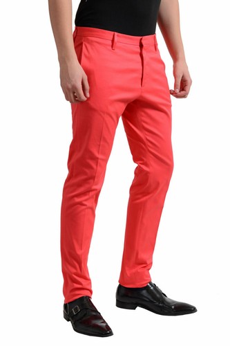 Dsquared2 Men/'s Light Red Casual Pants US 32 34