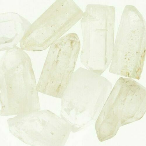 5pk Reiki Chakra Quartz Crystal Point Healing Crystal Gemstones LARGE 20mm 