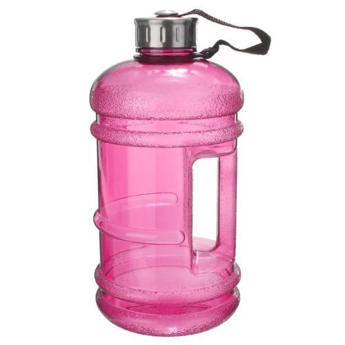 2.2L Big Large BPA Free Sport Gym Training Drink Water Bottle Cap Kettle Camping