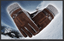 Men/'s Winter Leather Brown Gloves Thick Fleece Windproof Gloves Driving Outdoor