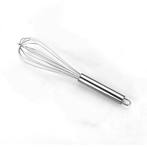 1 Pièces Durable Poignée Fouet de Cuisine en Acier Inoxydable Ballon fil Batteur Outil