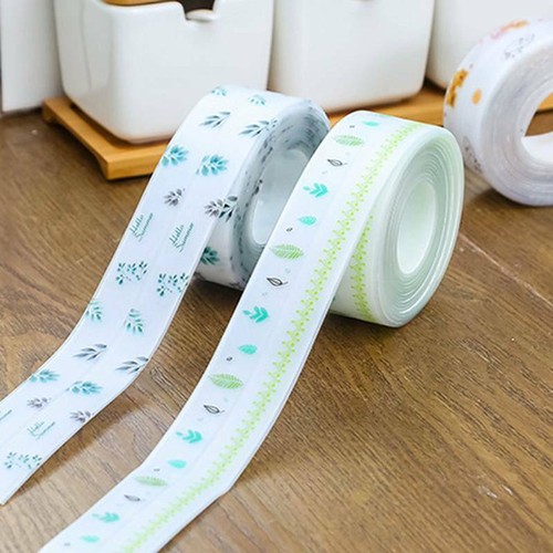 Details about / Transparent Self Adhesive Acrylic Supply New 1Roll Kitchen Toilet Seal Tape CF