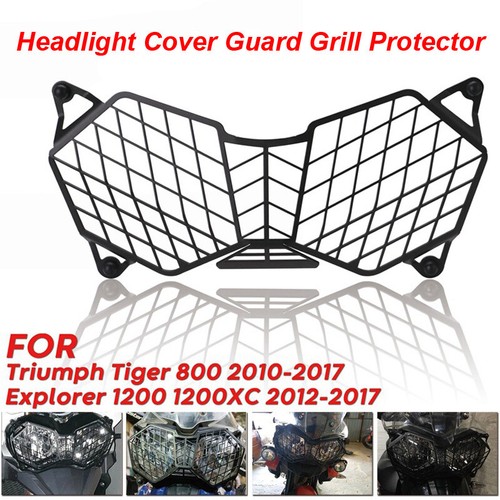Front Headlight Grille Guard Cover Protect For Triumph Tiger 800 Explorer 1200