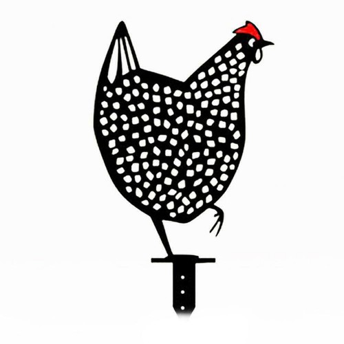 Acrylic Garden Ornament Chicken Yard Art Garden Backyard Lawn Decor Easter Decor