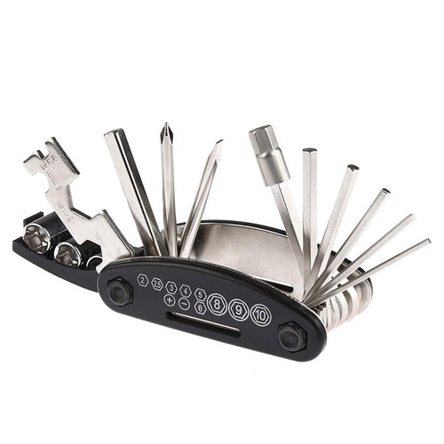 15 in 1 Bike Bicycle Multi Repair Tool Hex Spoke Cycle Screwdriver Kit