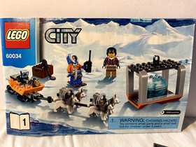 LEGO CITY - Arctic helicopter and sled team (Set #60034)