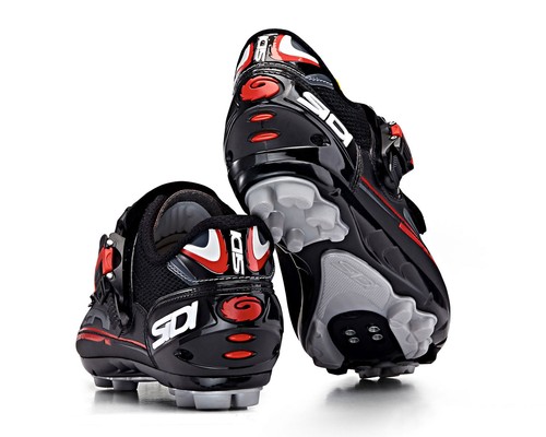 SIDI Eagle 7 MTB Shoes Black//Black//Red
