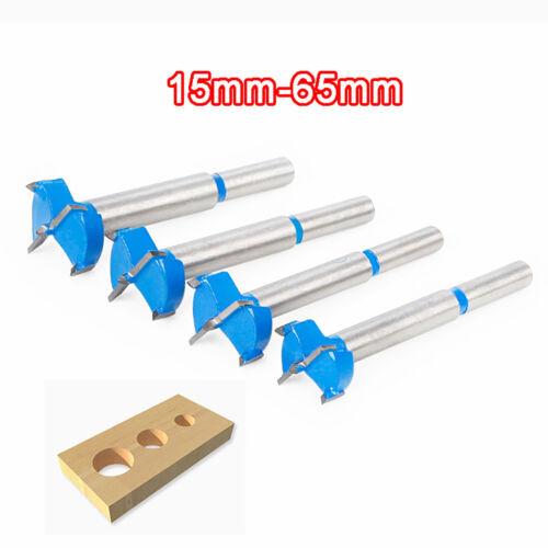 Details about  / Woodworking Drill Bit Boring Hole Saw Cutter Carbide 15-65mm For Plastic Wood