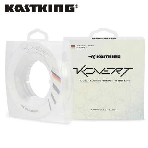 KastKing Kovert 100/% Fluorocarbon Fishing Line Fluorocarbon Clear Leader Line US