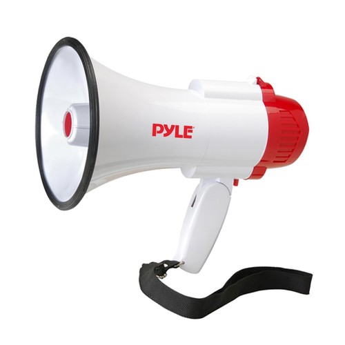 Pyle-Pro Professional Portable Megaphone//Bullhorn with Siren and Voice Recorder