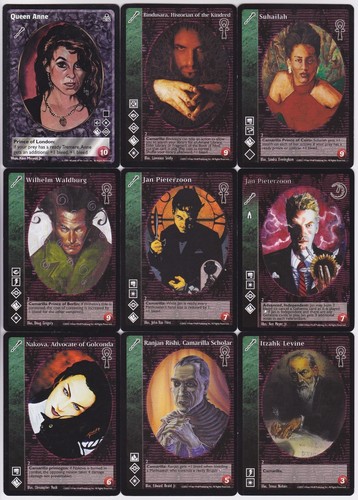 Ventrue Crypt Lot G2 9x Vampires Mixed Camarilla Ed.//Gehenna//FN//AH//DS V:TES VTES