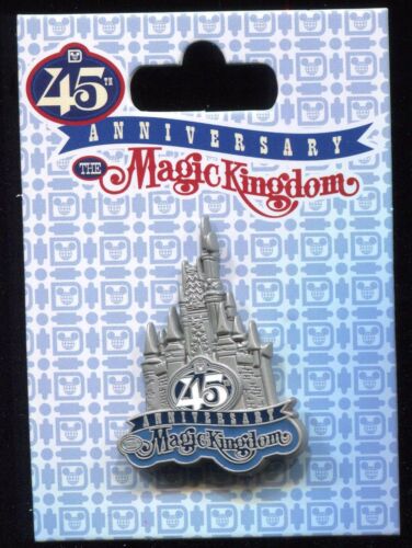 WDW 45th Anniversary Magic Kingdom Cinderella/'s Castle Disney Pin 118368