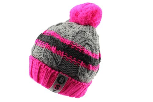 Details about  / Raster Honor Girls Warm Winter Pom Pom Beanie Hat /& Scarf Made in Poland