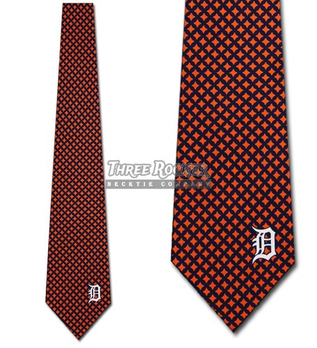 Detroit Tigers Neckties Mens Tigers Ties FREE SHIPPING Officially Licensed NWT