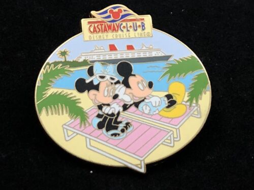 Disney Pin DCL *Castaway Club* GWP Mickey & Minnie