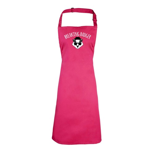 Funny Novelty Apron Kitchen Cooking Breaking Badger