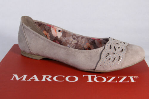 Details about   Marco Tozzi Girl Ballerina Slippers Beige 42405 New 