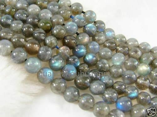 new 6mm Indian Labradorite Round Loose Gemstones Beads 15/"
