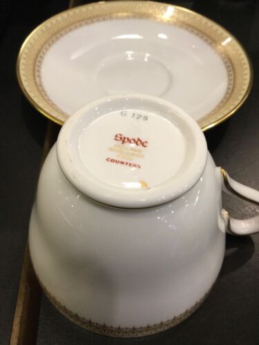 8 Spode Countess Cup Saucers Sold Individually 