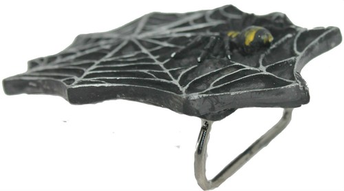 Spider Web Metal Belt Buckle Mens Womens