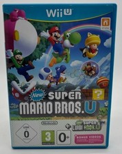 SUPER MARIO BROS.U + NEW SUPER LUIGI.U • Nintendo Wii U • TOP Zustand • OVP