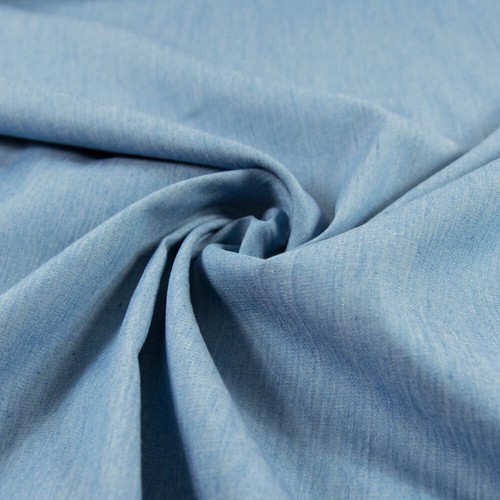 Tela vaquera Chambray Mode sustancia señora sustancia Precio = 0,5m