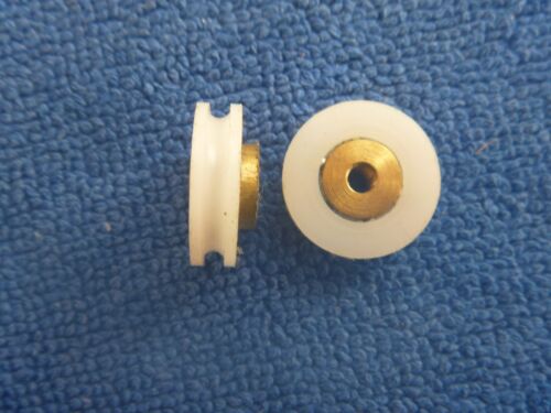 Wheels V Grooved 19mm Dia SDH009 Replacement Shower Door Rollers Runners 