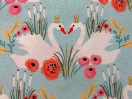 Au Mètre à partir de 0,5 m: Hilco POPELINE /"Swan Lake/" € 9,69//qm Coton-Pression 155 cm br,