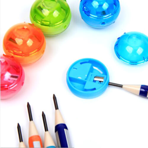 2pcs Cute Mini Pencil Lead Sharpener Double Hole School Office Supply Kids G L3