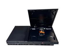 Sony Playstation 2 PS2 Konsole Slim schwarz SCPH-77004 Ersatzkonsole / Nur Konso