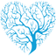 Heart Tree Wall Sticker Decal Transfer Nature Branches Natural Vinyl UK