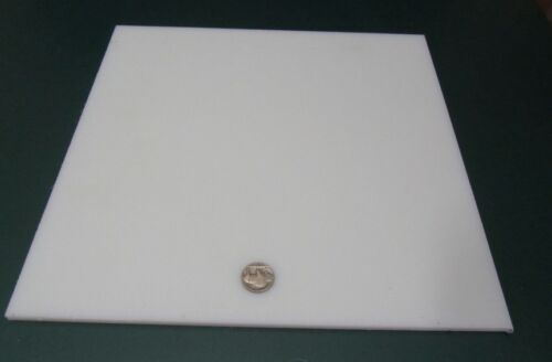 1//4/" Cast Nylon Sheet Natural .250/" Thick x 12/" Wide x 12/" Length