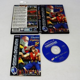 VINTAGE 1995 SEGA SATURN VIRTUA FIGHTER 2 VIDEO GAME PAL & FRENCH SECAM VERSION