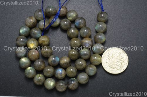 Natural Labradorite Gemstone Round Loose Beads 2mm 3mm 4mm 6mm 8mm 10mm 12mm 16" 