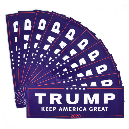 USA 2020 Donald Trump for President Make America Great Again Bumper Stickers Dw